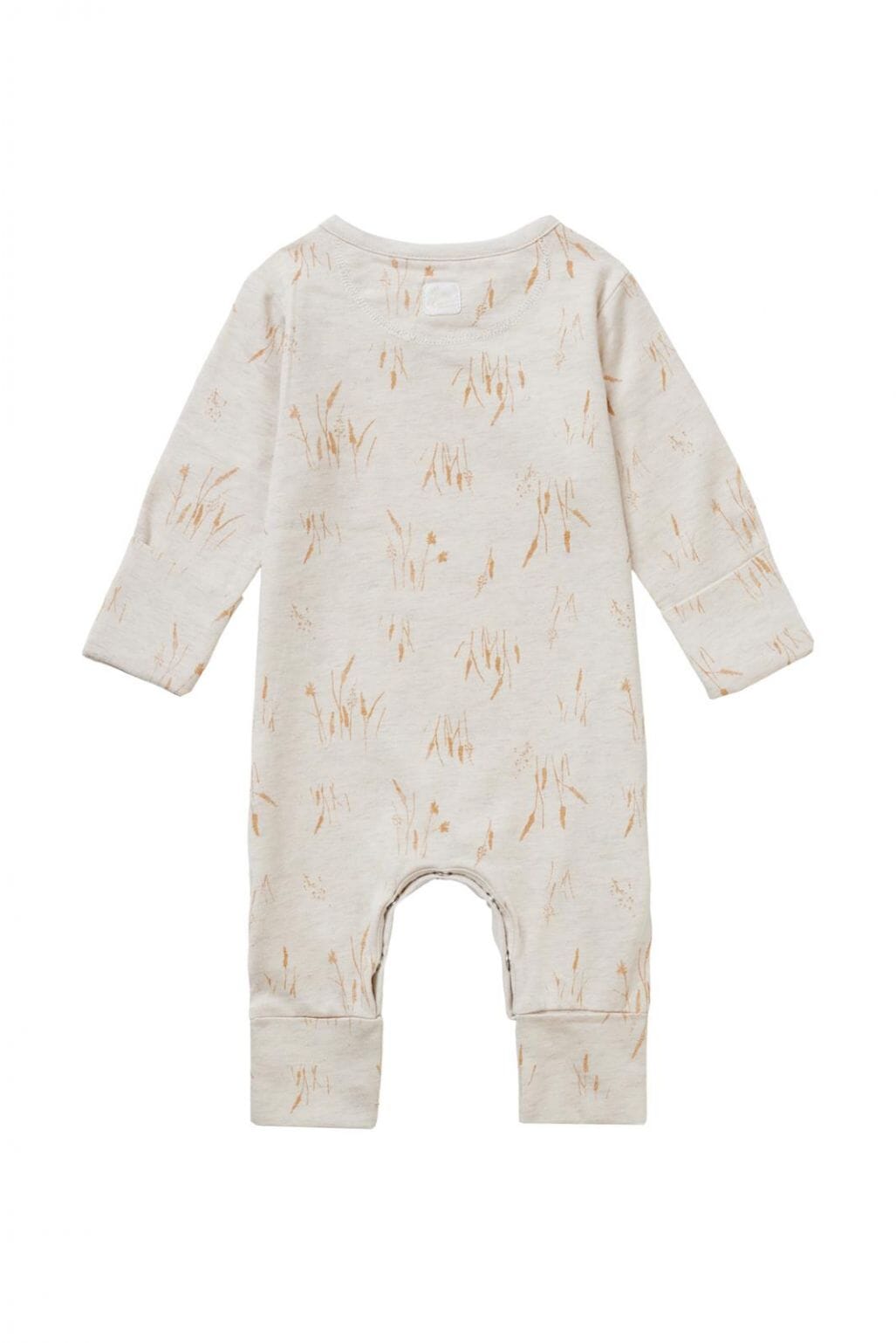 Oatmeal Nature Playsuit Sleepsuit / Babygrow Noppies 