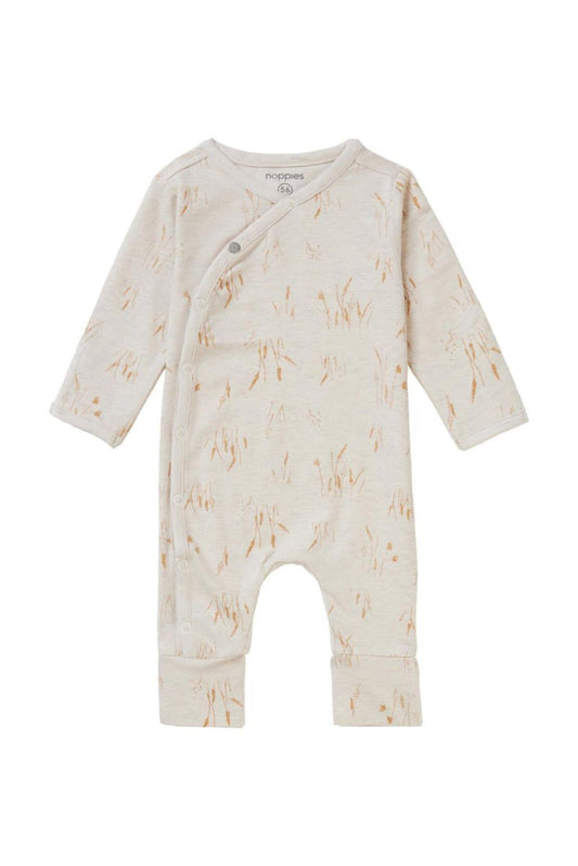 Oatmeal Nature Playsuit Sleepsuit / Babygrow Noppies 
