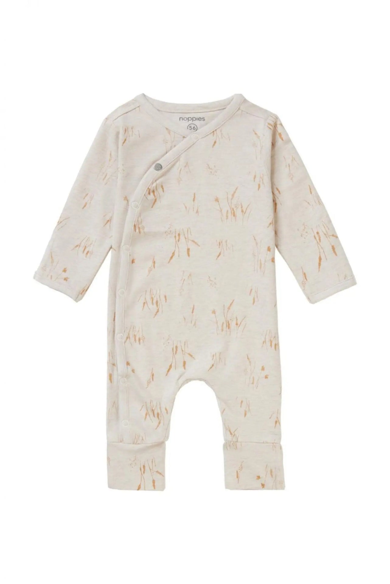Oatmeal Nature Playsuit Sleepsuit / Babygrow Noppies 