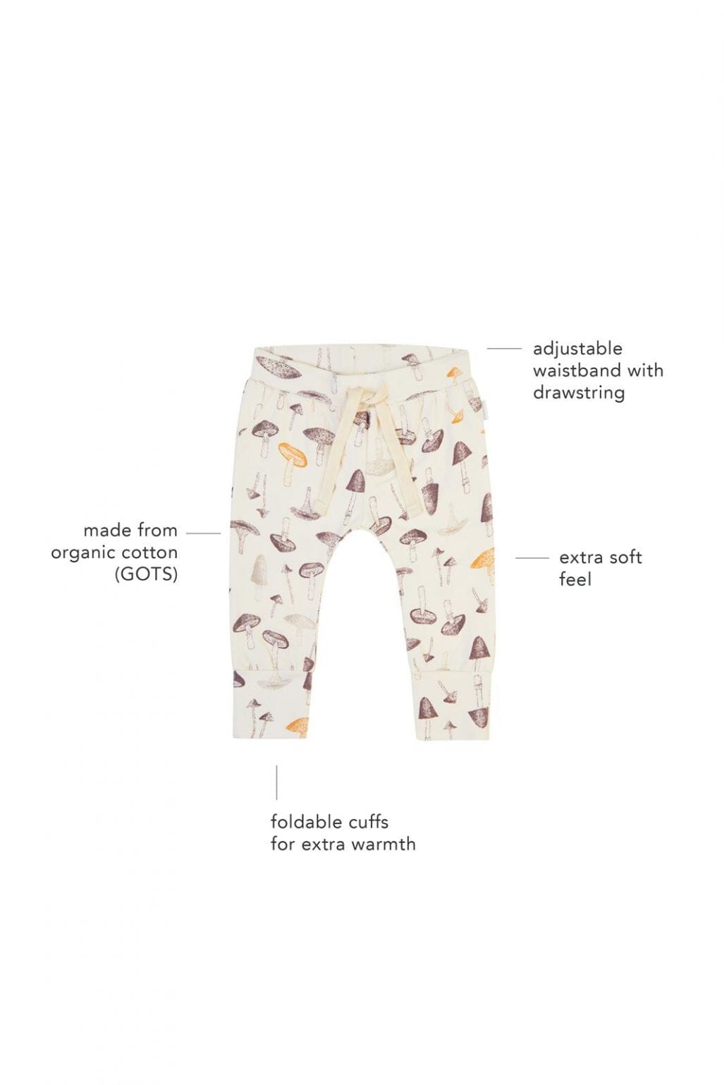 Trousers - Fungi Fun Trousers / Leggings Noppies 