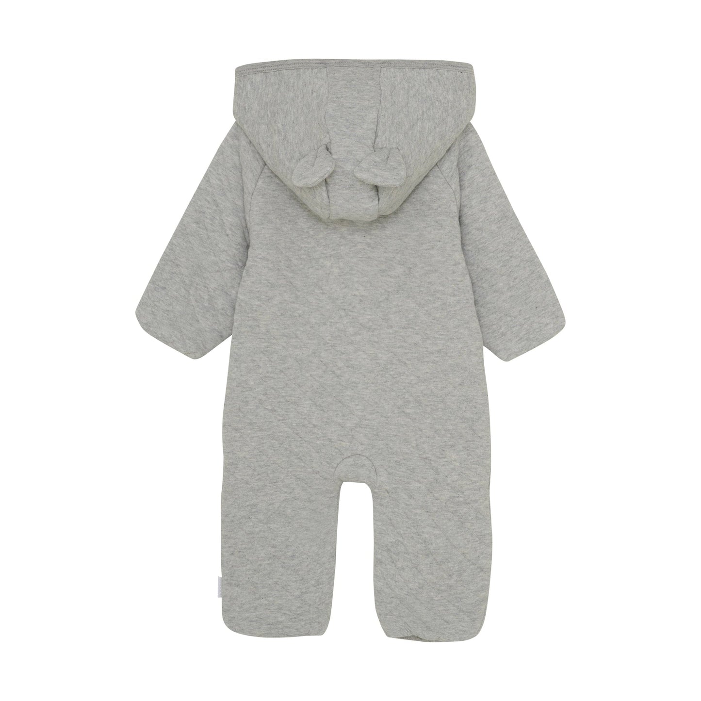 Noppies Grey Tiny Baby Quilted Sleepsuit - Premium Quality Snowsuit / Pramsuit Noppies 