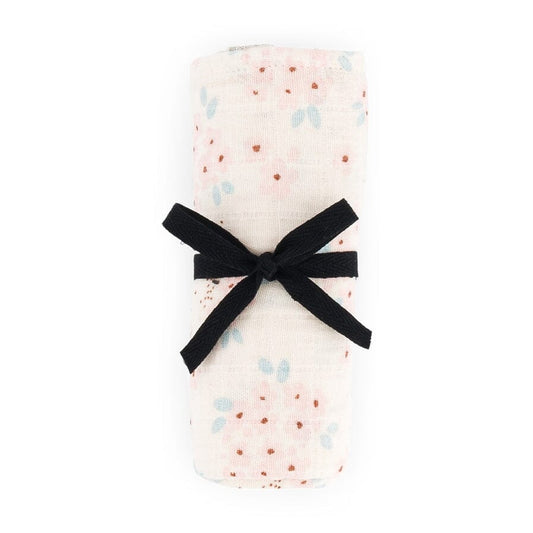 Swaddle Blanket - Pink Blossom - 70 x 70 cm Swaddle Blanket Rose In April 
