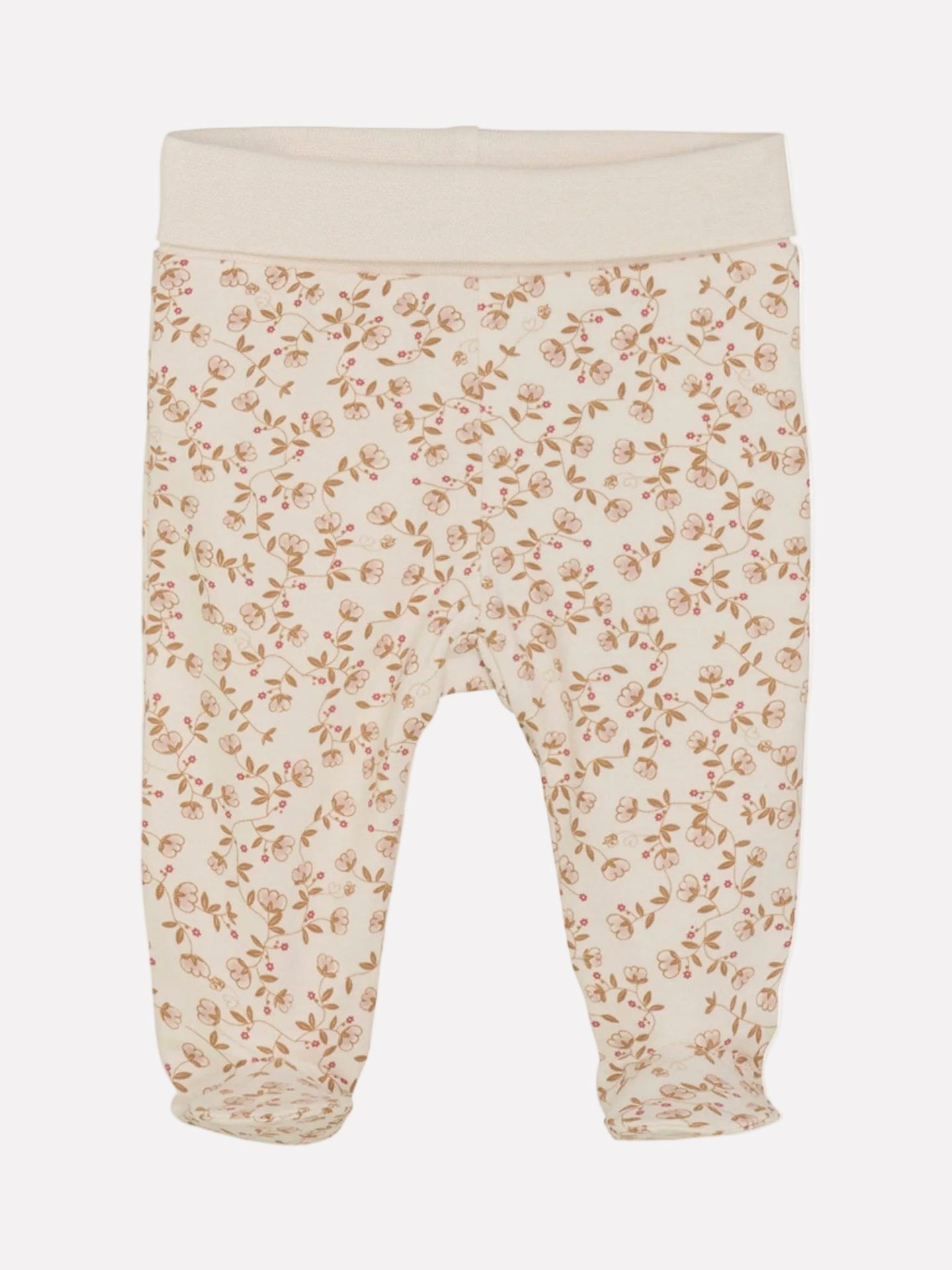 Floral Footed Trousers Trousers / Leggings Fixoni 