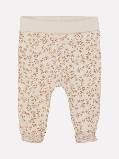 Floral Footed Trousers Trousers / Leggings Fixoni 
