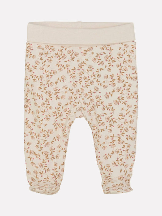 Floral Footed Trousers Trousers / Leggings Fixoni 