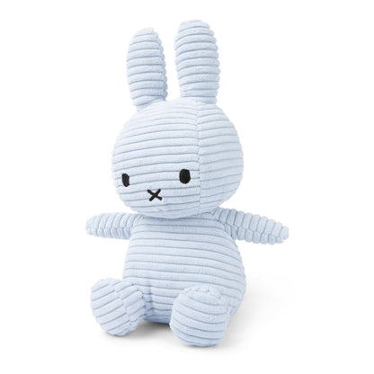 Miffy Corduroy Plush Toy - Ice Blue Toy Miffy 
