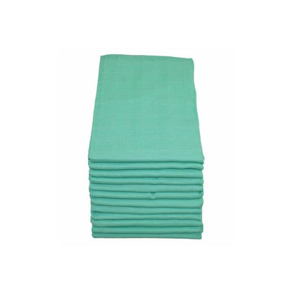 Mint 100% pure cotton muslin square 70x70cm by Muslinz