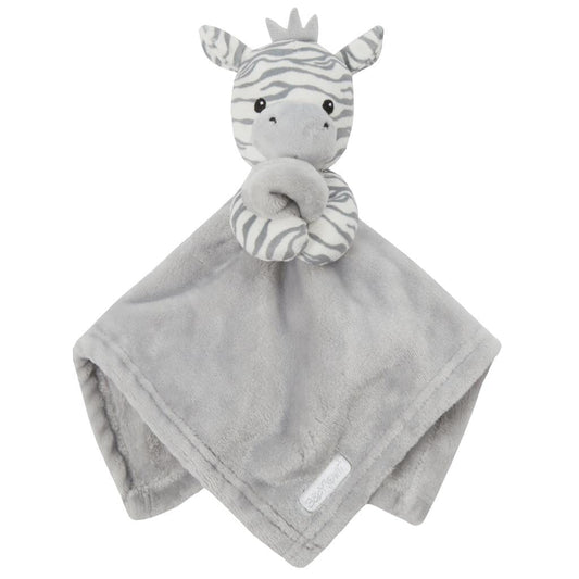 Cuddle Zebra Blanket 35cm Comforter Baby Town 