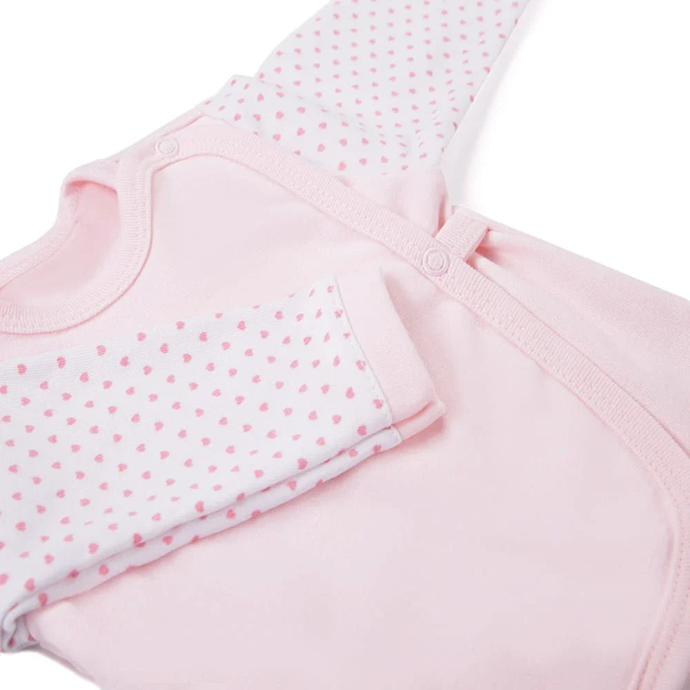 Early Baby Wraparound Top, Pink Top / T-shirt EEVI 