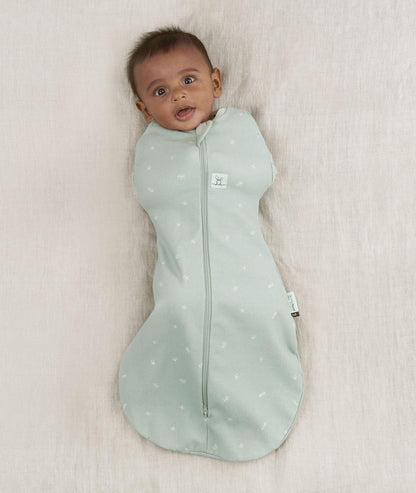 Ergopouch - Organic All Year Cocoon Swaddle Bag -Sage -1 Tog Sleeping Bag ErgoPouch - Australia 