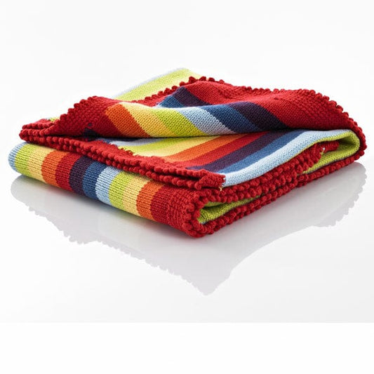 Rainbow Stripe Blanket Blanket Pebble Toys 