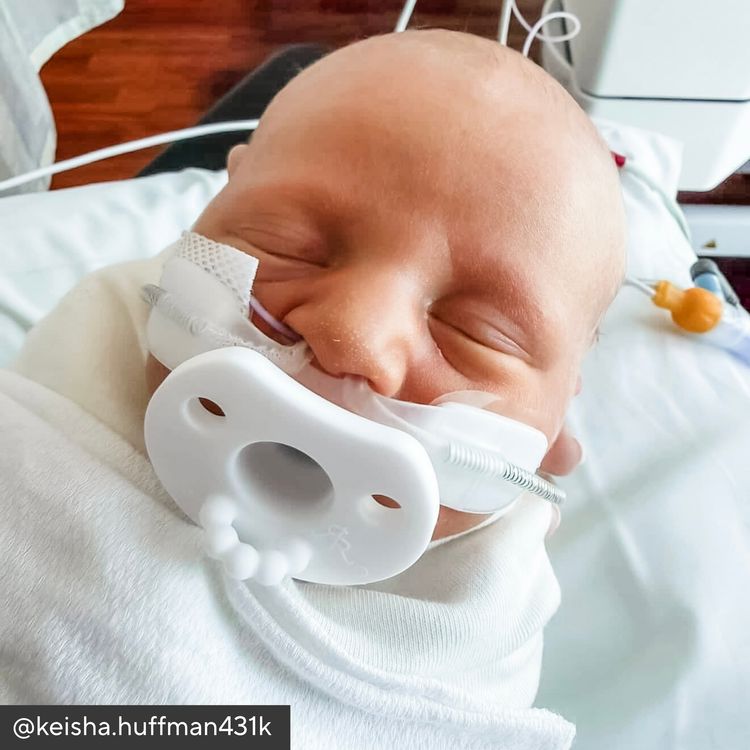 Ryan & Rose Cutie Preemie Tiny & Stage 1 Pacifier/Dummy - Kit (Blush) Pacifier Ryan & Rose 