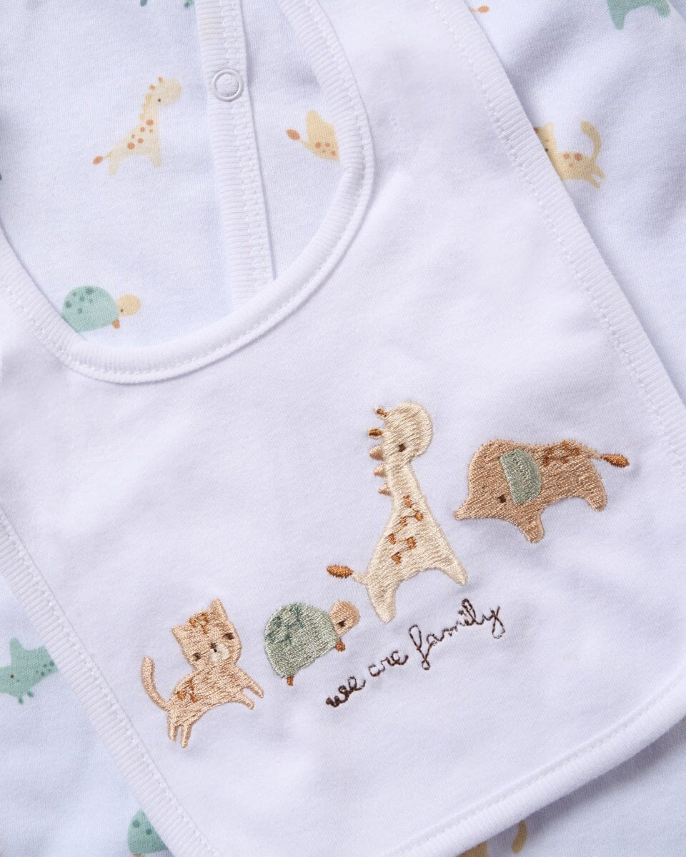 Animal Family 8 Piece Layette Set Set Rock a Bye Baby 