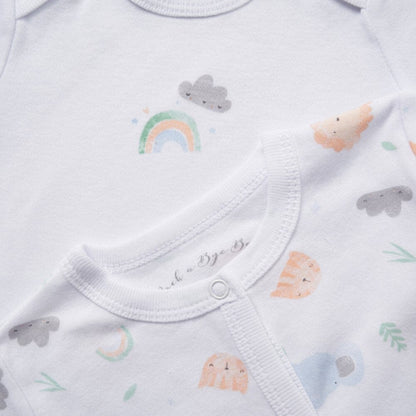 'Hello Little One Animals' 5 Piece Layette Gift Set. Rock a Bye Baby