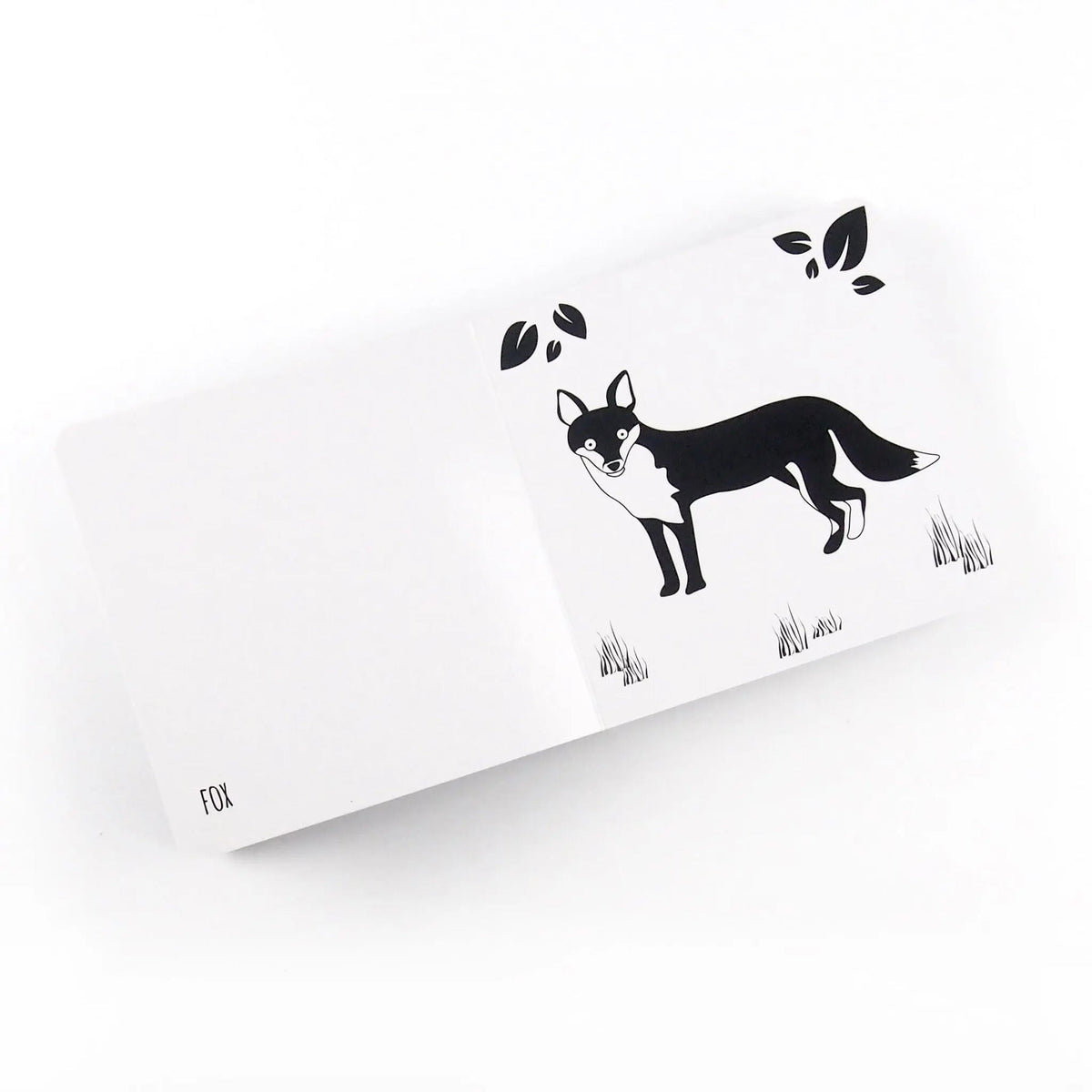 High Contrast Baby Book - British Animals Book The Little Black & White Book Project 