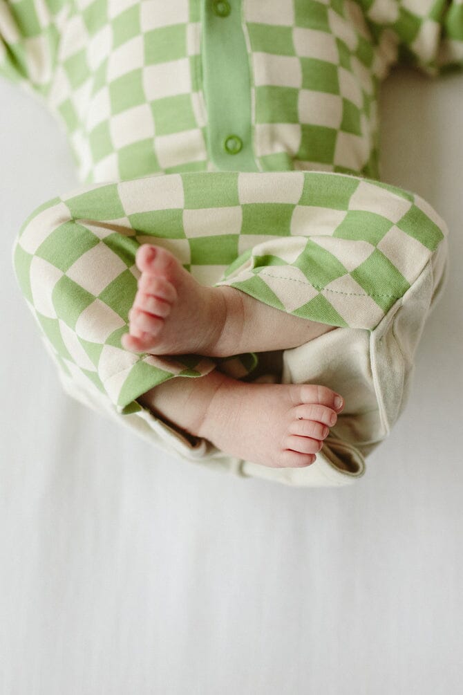 Baby Sleeping Bag / Gown - Green Cabana Sleeping Bag Goumikids 