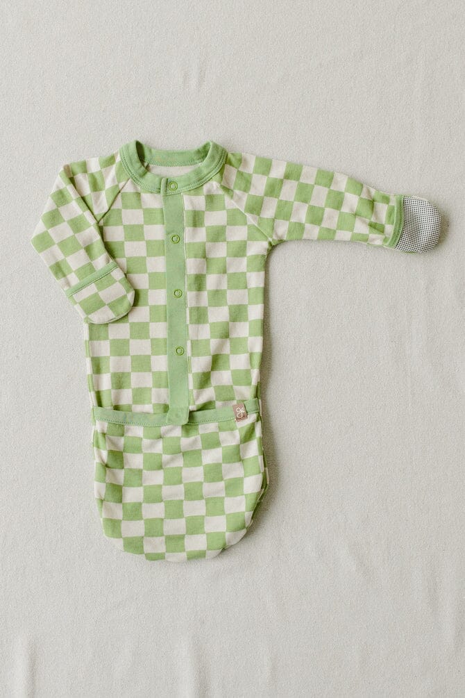 Baby Sleeping Bag / Gown - Green Cabana Sleeping Bag Goumikids 