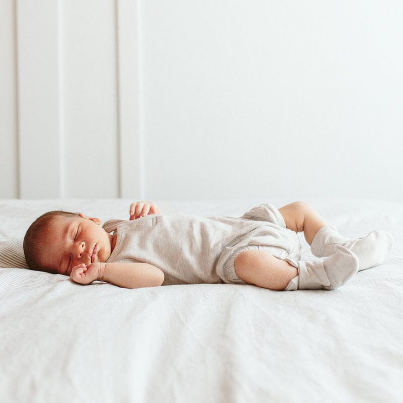Stay-on Baby Boots, Mist Grey Booties Goumikids 