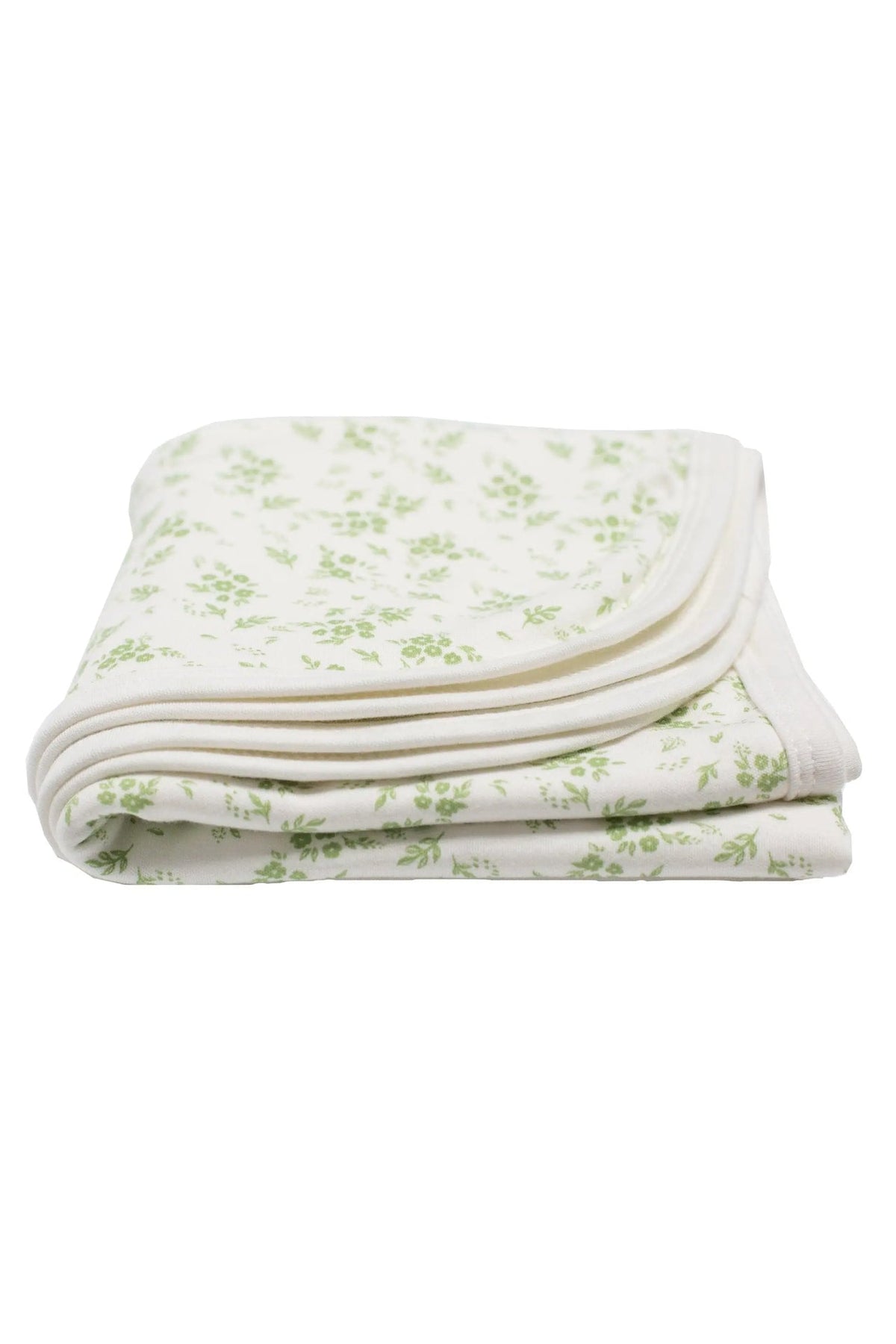 Organic Cotton Baby Blanket, Apple Floral Blanket Tiny & Small 