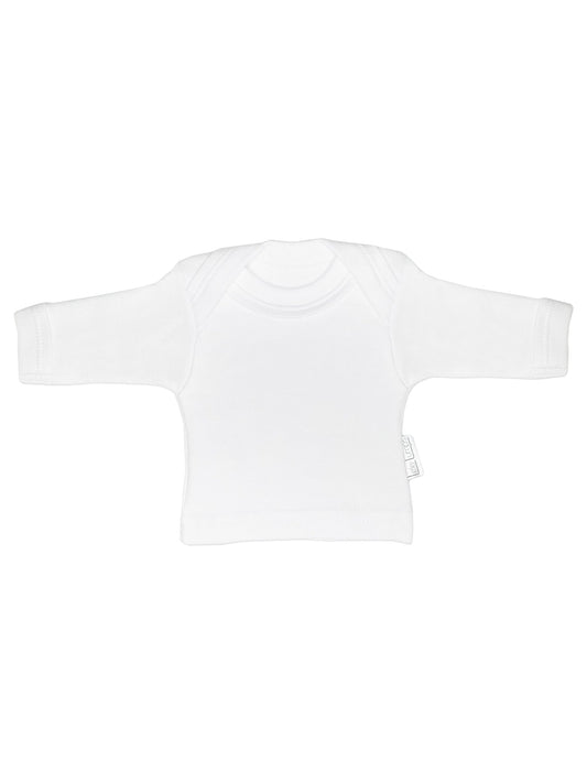 100% Cotton Envelope Neck Top - White Top / T-shirt Tiny & Small 