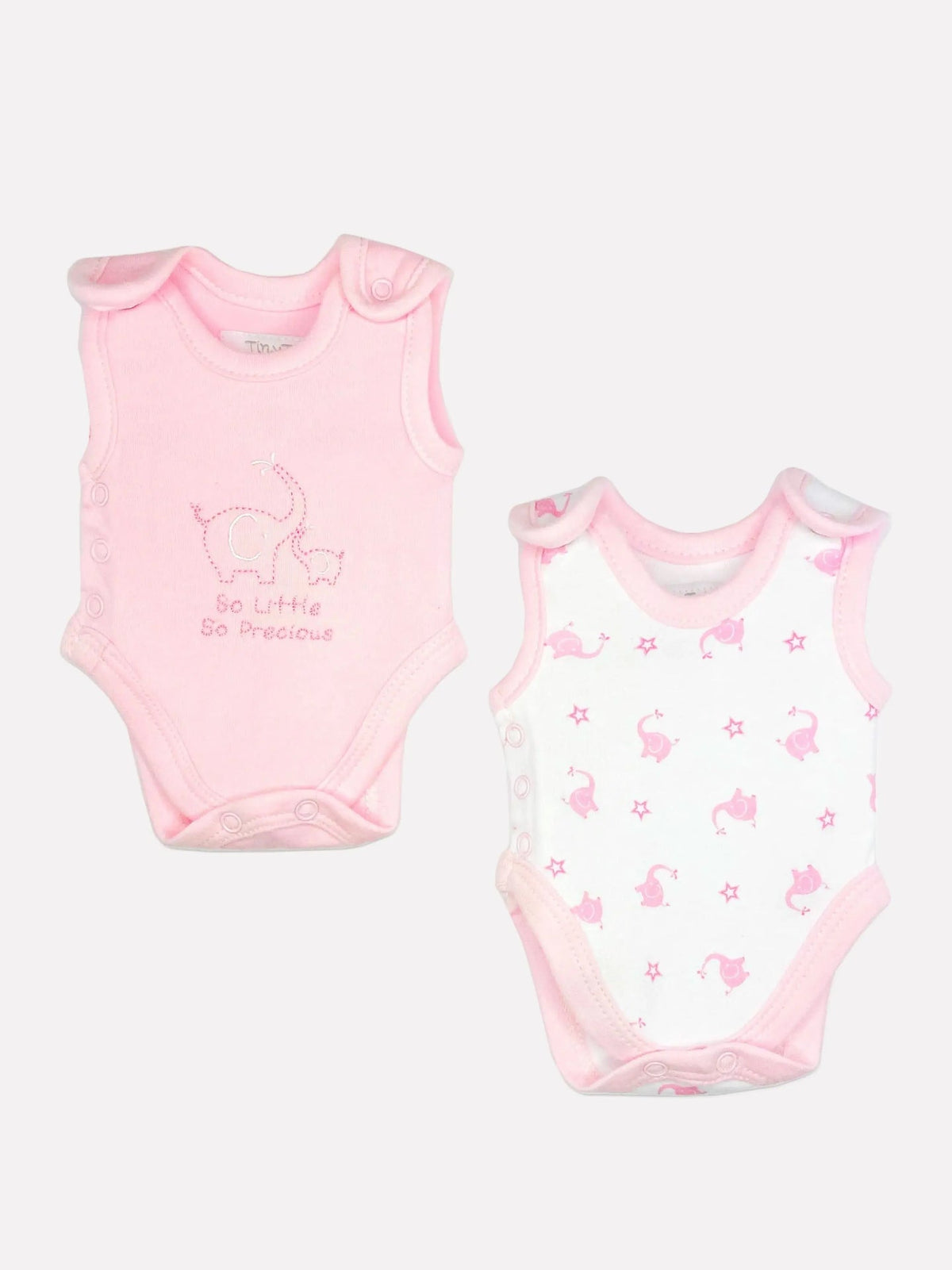 Star print premature baby incubator vest by Tiny Tots
