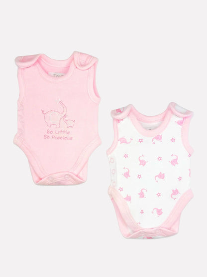 Star print premature baby incubator vest by Tiny Tots
