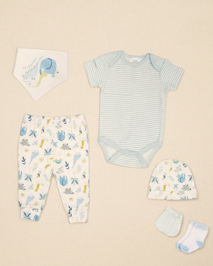Animal Friends 7 Piece Layette Set Just for Me