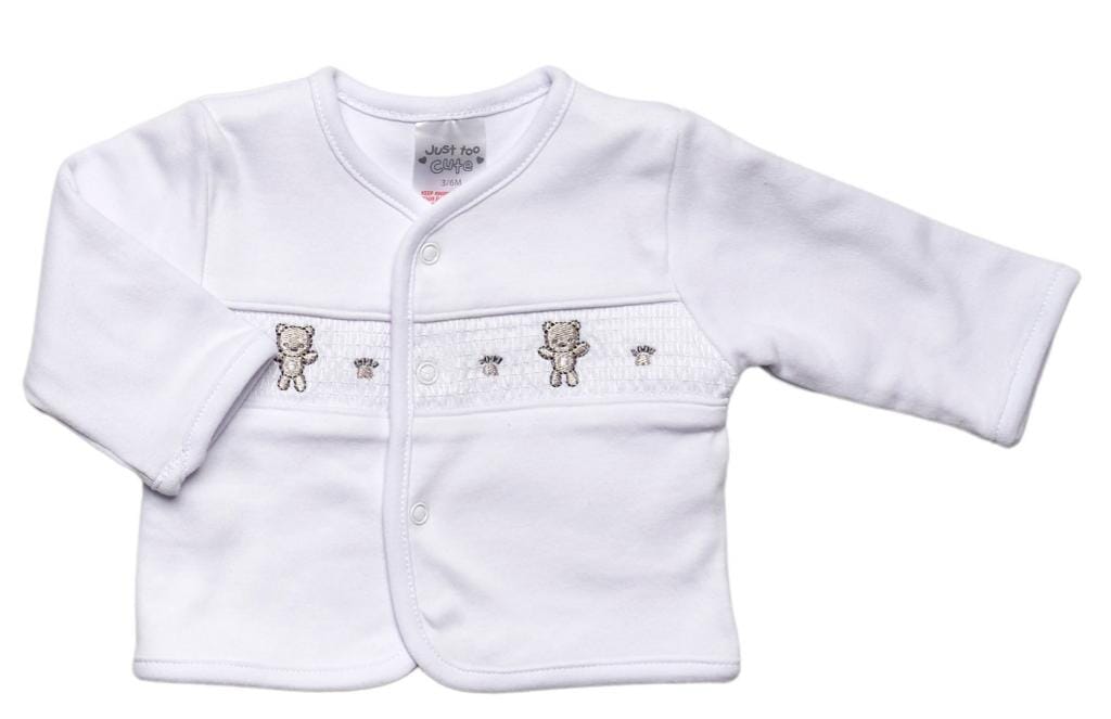 "Teddy" Smocked 2 Piece Set Outfit Just too Cute 