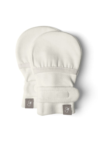 Goumi Stay-On Scratch Mittens, Cloud Scratch Mitts Goumikids 