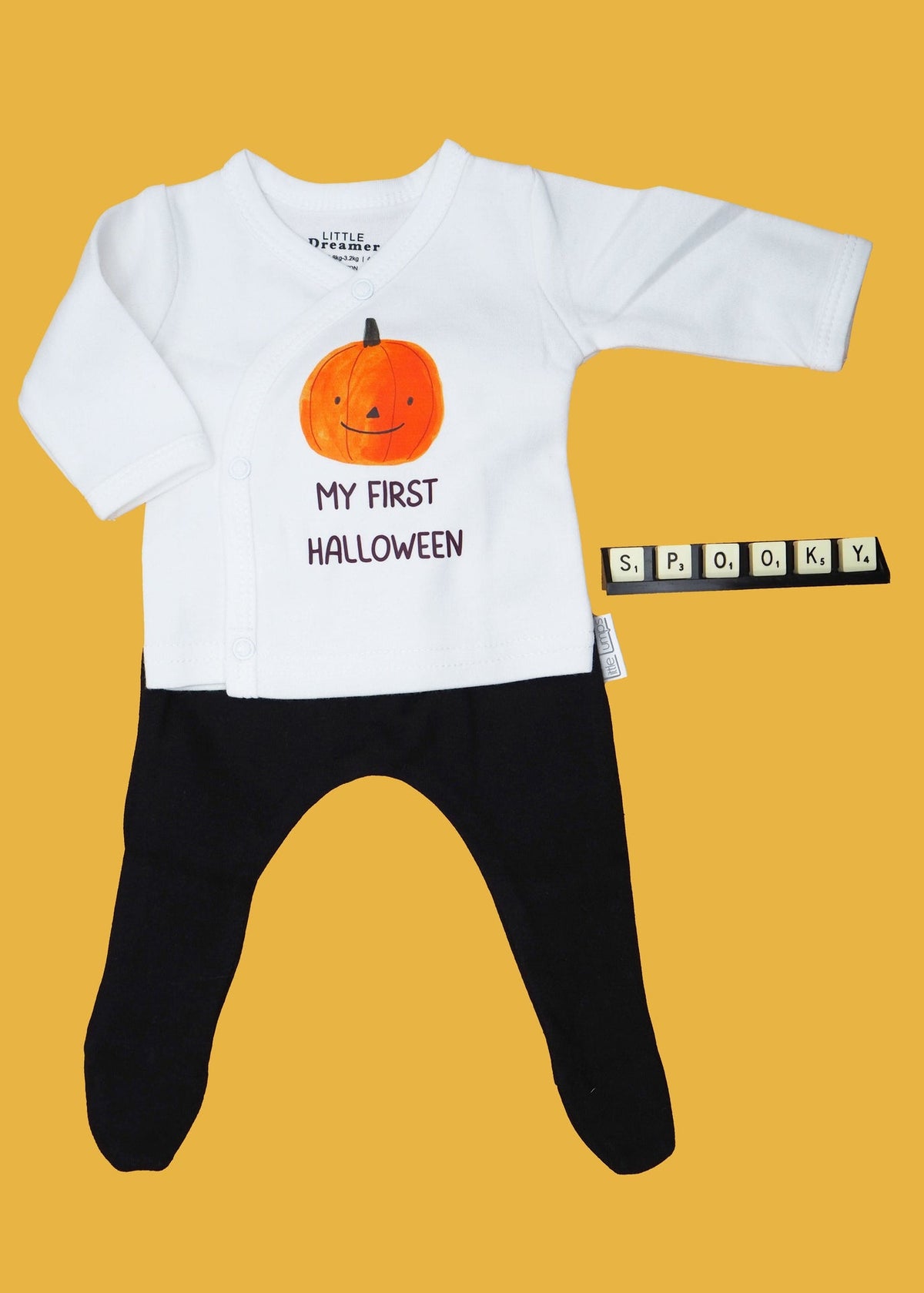 My First Halloween Pumpkin Top and Leggings - Multiple Colours