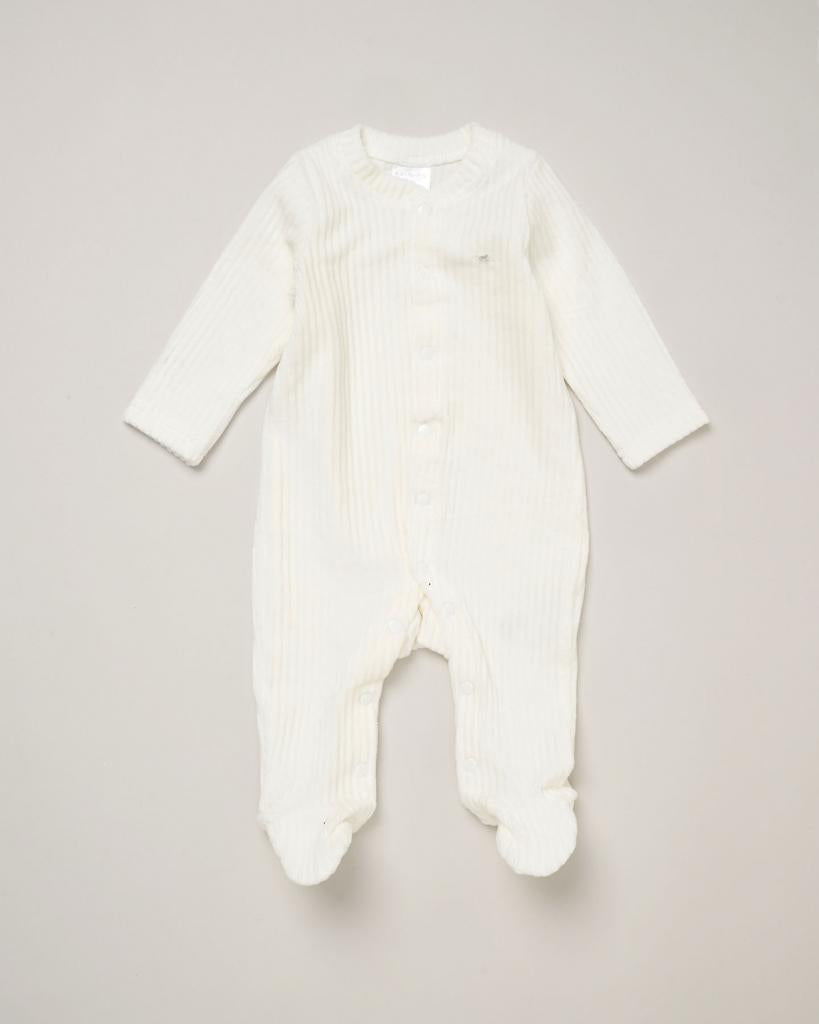 Ribbed Velour Nursery Layette Set Set Rock a Bye Baby 