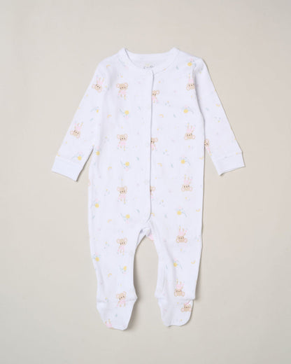 "Hello Baby" Mouse and Balloon 5 Piece Layette Gift Set - 3 sizes. Set Rock a Bye Baby 