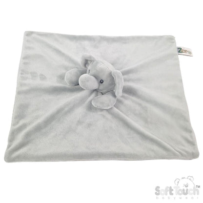 Grey Eco Elephant Comforter Soft Touch