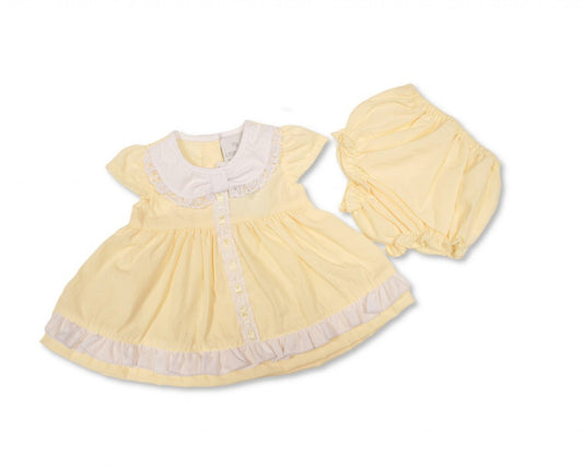 Premature "Lace and Bows" Dress Set Dress Tiny Chick 