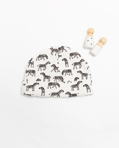 Zebras Gift Box - Incubator Vest, Hat & Muslin Gift Set Little Mouse Baby Clothing & Gifts 