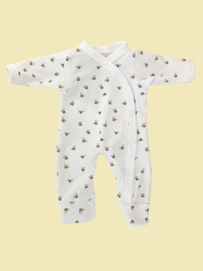 Nature Time Gift Box - Sleepsuit, Hat & Muslin Gift Set Little Mouse Baby Clothing & Gifts 