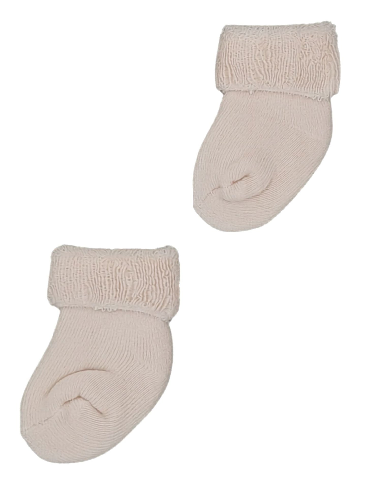 Taupe Towelling Stay-on Premature Baby Socks Little Mouse Baby Clothing & Gifts