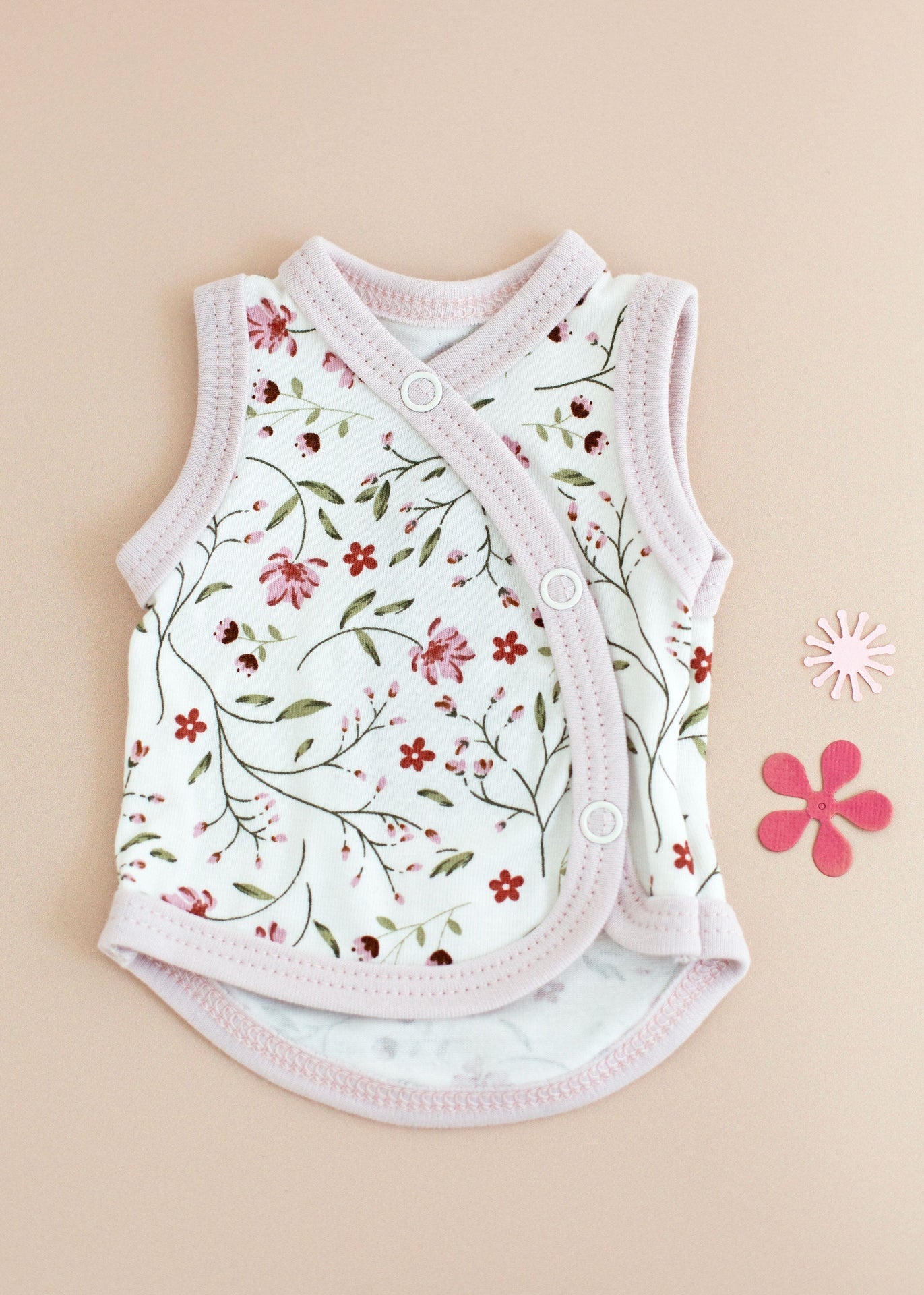 Incubator Vest, Blossom Bodysuit / Vest Tiny & Small 