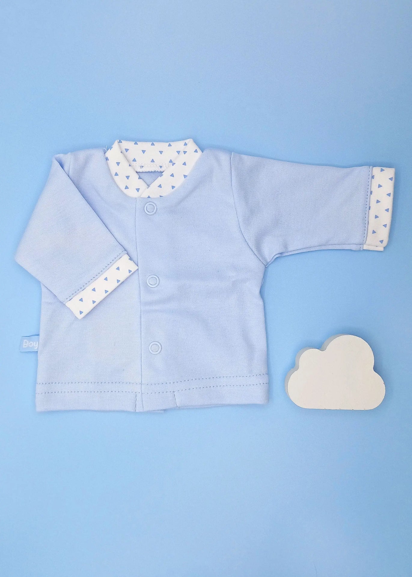 Early Baby Long Sleeved Top, Blue Top / T-shirt EEVI 