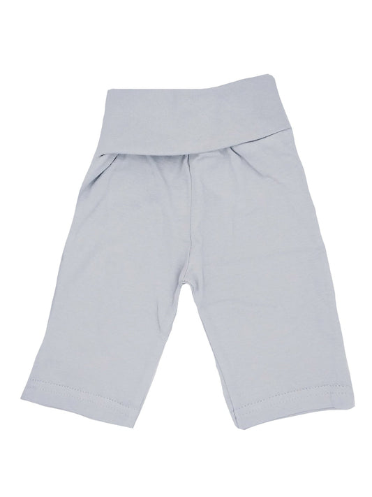 Organic Rolled Waist Trousers - Blue - Trousers / Leggings - Under The Nile