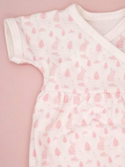 Dress, Bunny Meadow, Premium 100% Organic Cotton Tiny & Small