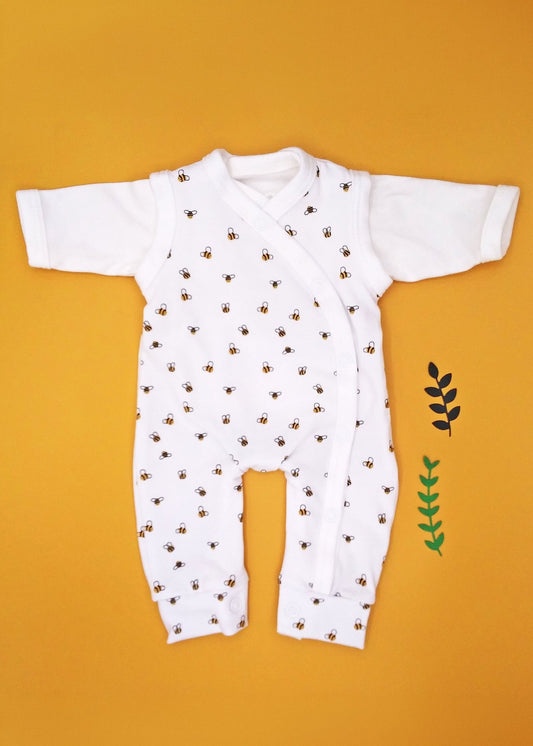 Dungaree & Top Set, Buzzy Bees Dungaree Tiny & Small 