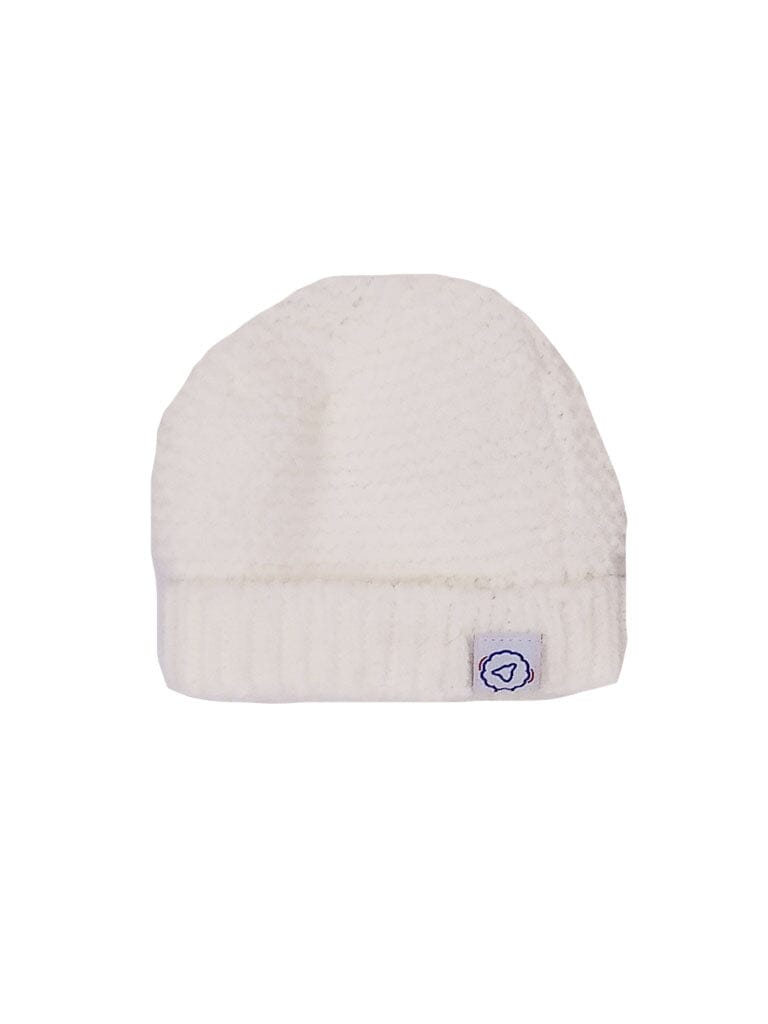 Knitted Baby Hat - Ecru Hat La Manufacture de Layette 