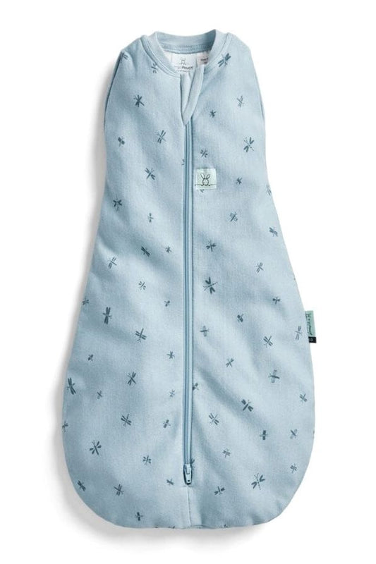 ergoPouch Swaddle - Organic All Year Cocoon Bag, Dragonfly, 1 Tog Sleeping Bag ErgoPouch - Australia 