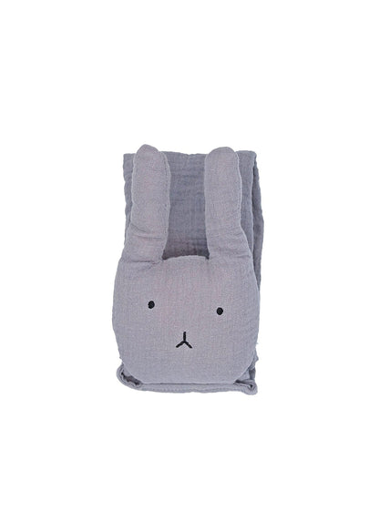Grey 100% Organic Cotton Rabbit Comforter Little Dreamer