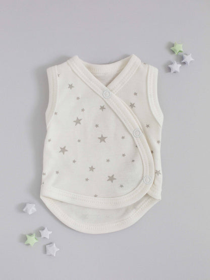 Grey Baby Zebra Gift Set - Incubator Vest, Hat, Teddy and Card - 1.5-3lb & 3-5lb Set Little Mouse Baby Clothing & Gifts 