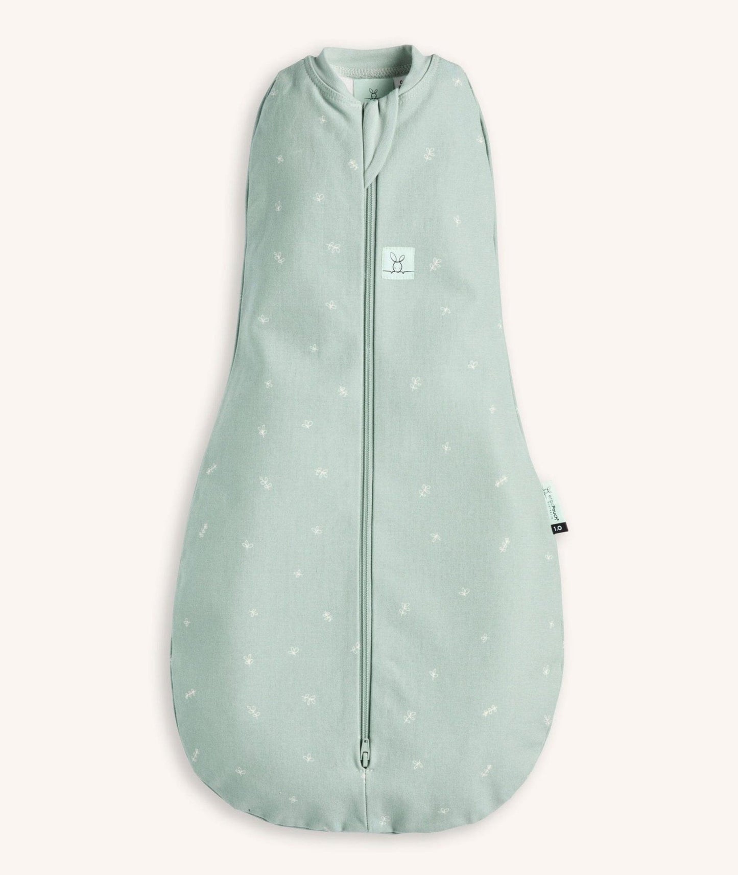 Ergopouch - Organic All Year Cocoon Swaddle Bag -Sage -1 Tog Sleeping Bag ErgoPouch - Australia 