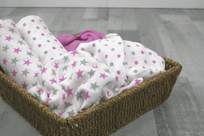 100% Pure Cotton Muslin - 70cm x 70cm - Violet (One Muslin) Muslin Muslinz 