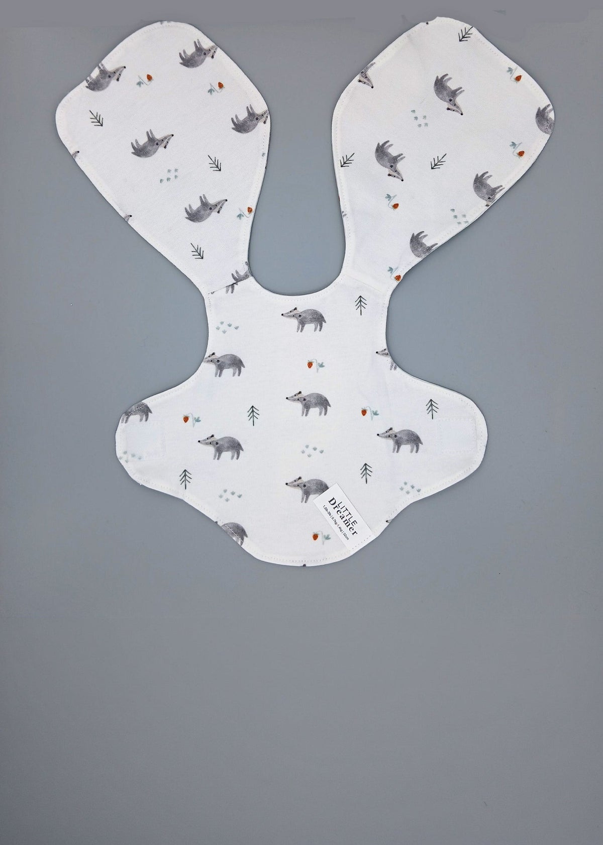 NICU Vest 2 Pack, Organic Cotton, Brave Badger & Clever Fox Bodysuit / Vest Little Dreamer 