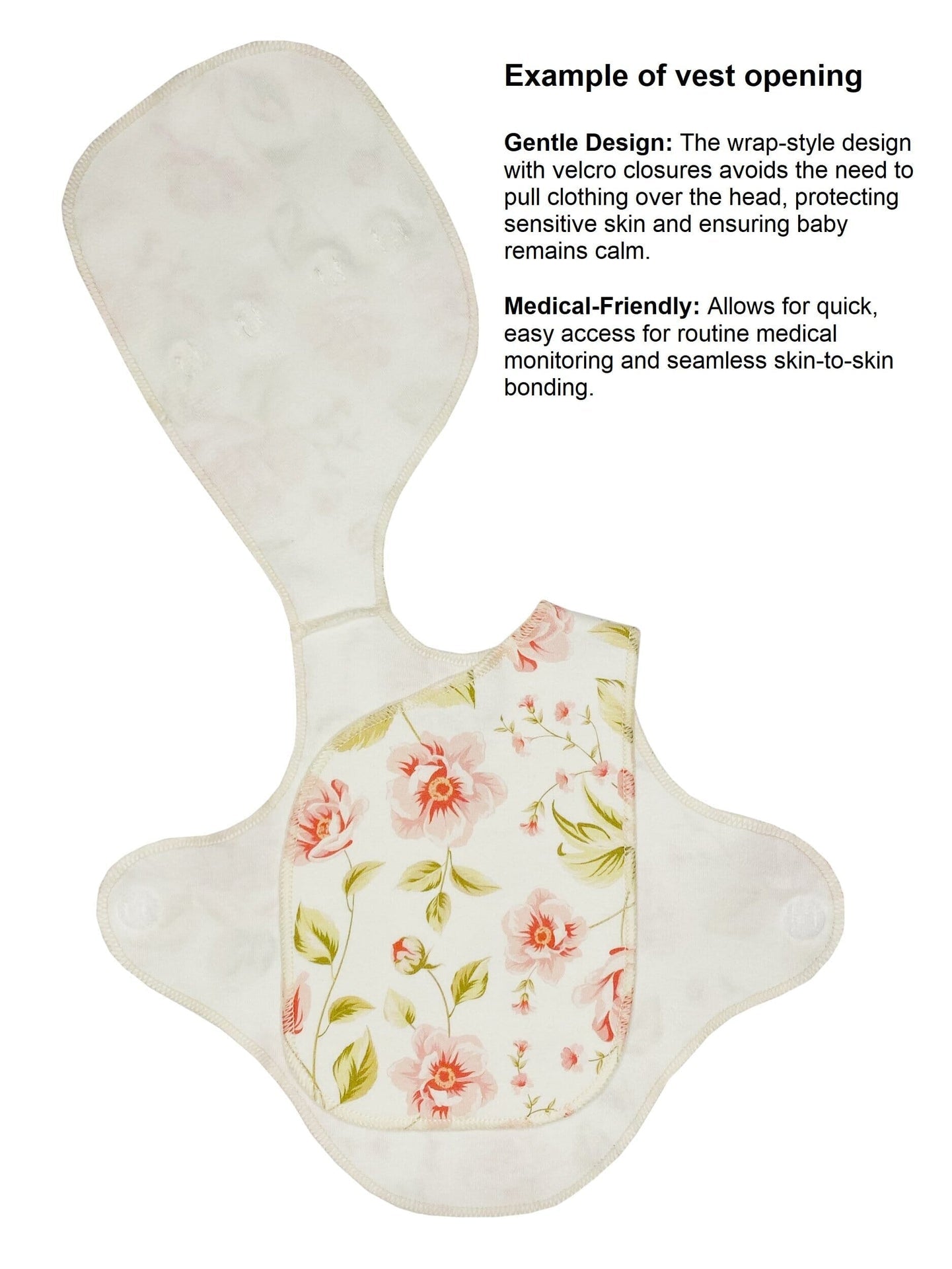 Bumble and Bloom organic cotton incubator vest 2 pack by Little Dreamer